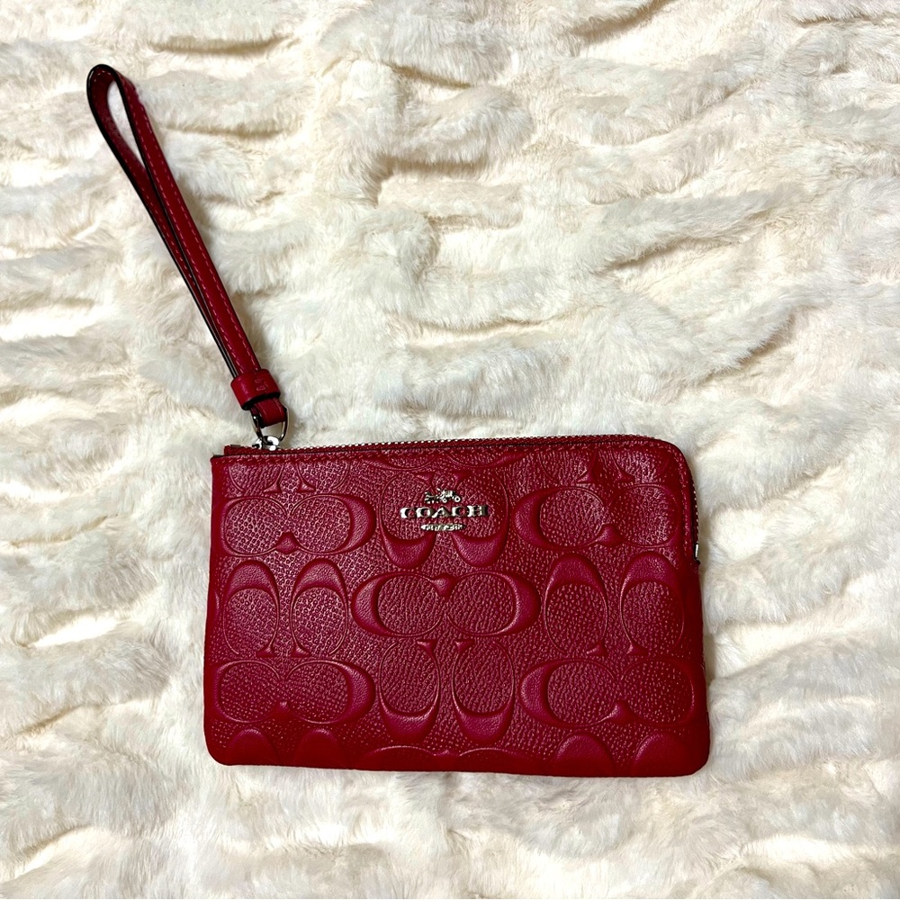 Coach Leather Wrislet